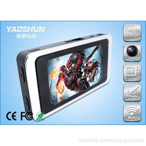 1080P Night vision WIFI Car DVR With 2.7 Inch LCD , Video M